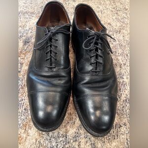 Allen Edmonds  Black Leather Men's Dress Shoes Sz 10.5 D Quality Style Oxford